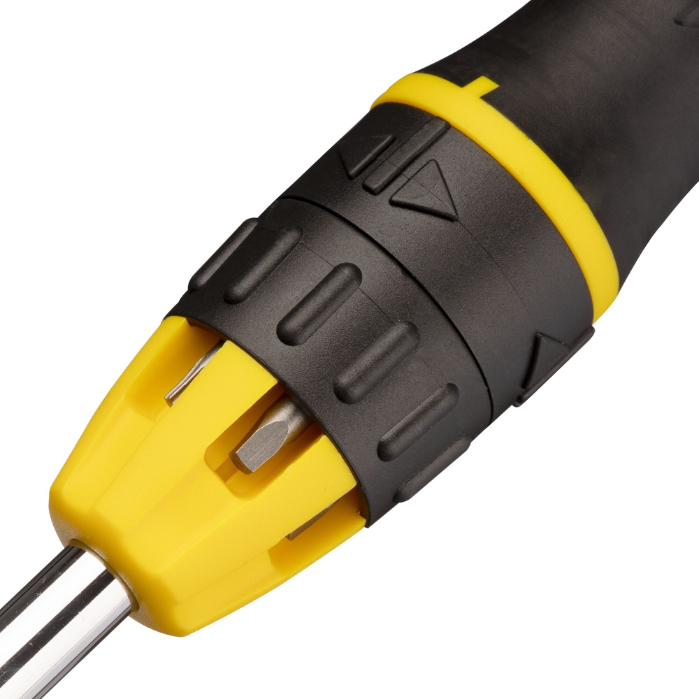 Tournevis porte-embouts à cliquet + 10 embouts - 0-68-010 - STANLEY