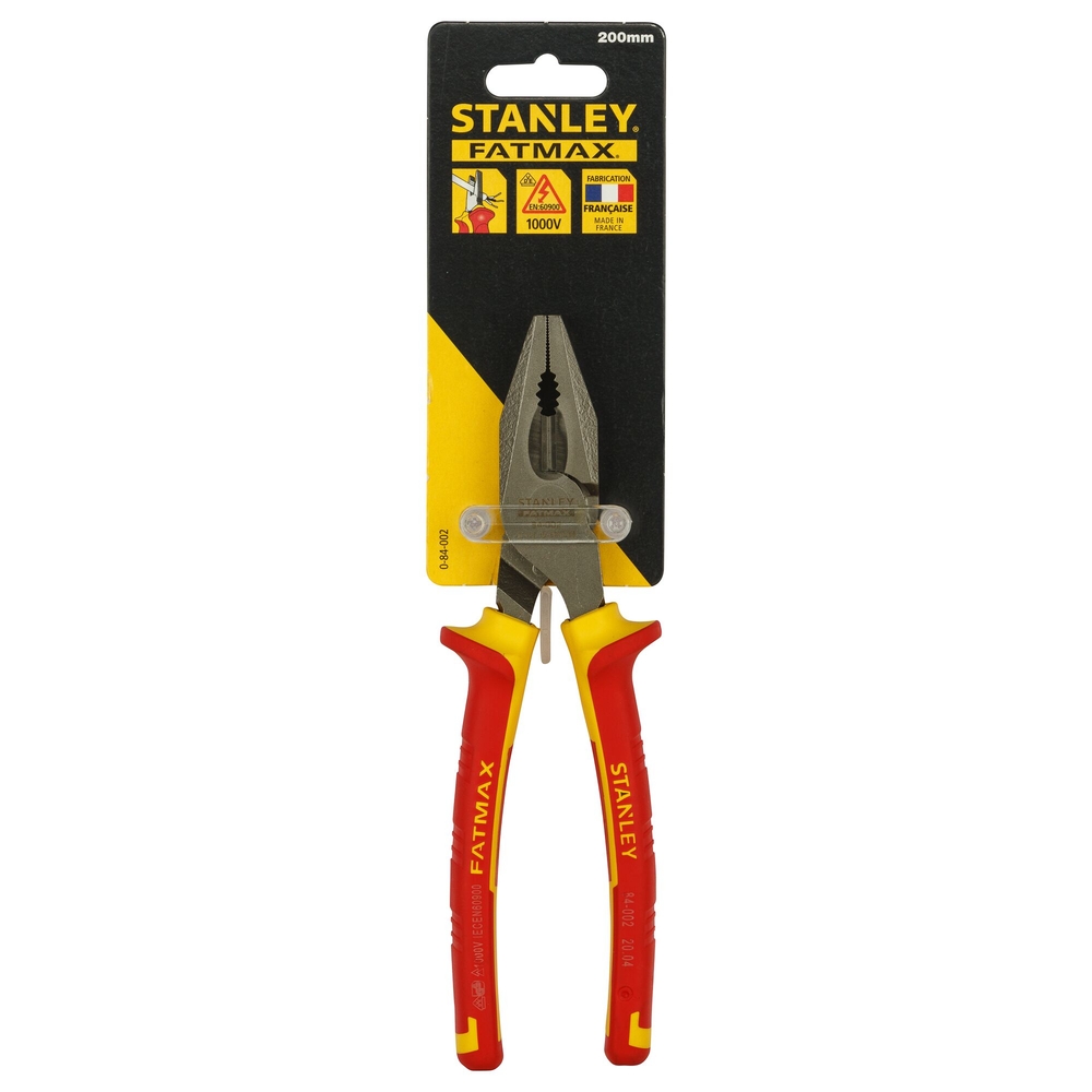 Pince universelle 200 mm isolée 1000 V - 0-84-002 - STANLEY FATMAX