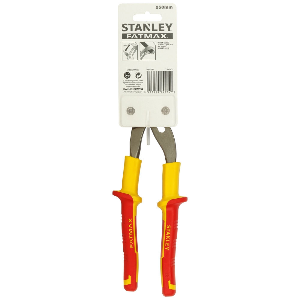 Pince multiprise 255 mm isolée 1000 V - 0-84-294 - STANLEY FATMAX