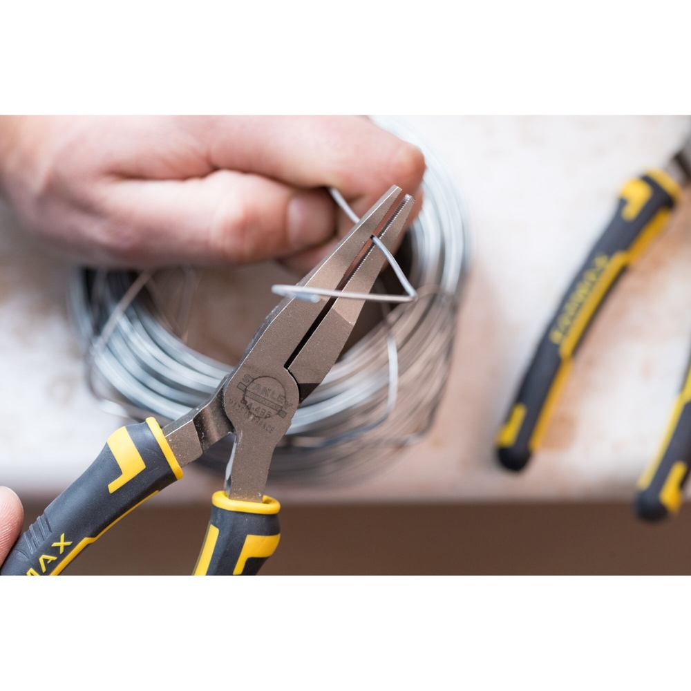 Pince à becs plats 160 mm - Fatmax - 0-84-495 - STANLEY FATMAX
