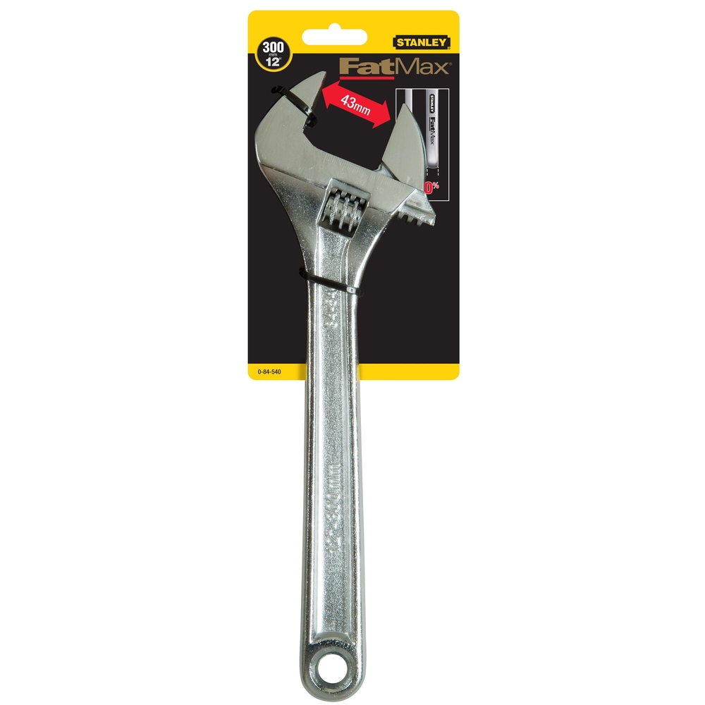 Clé à molette 300 mm - Fatmax - 0-84-540 - STANLEY FATMAX
