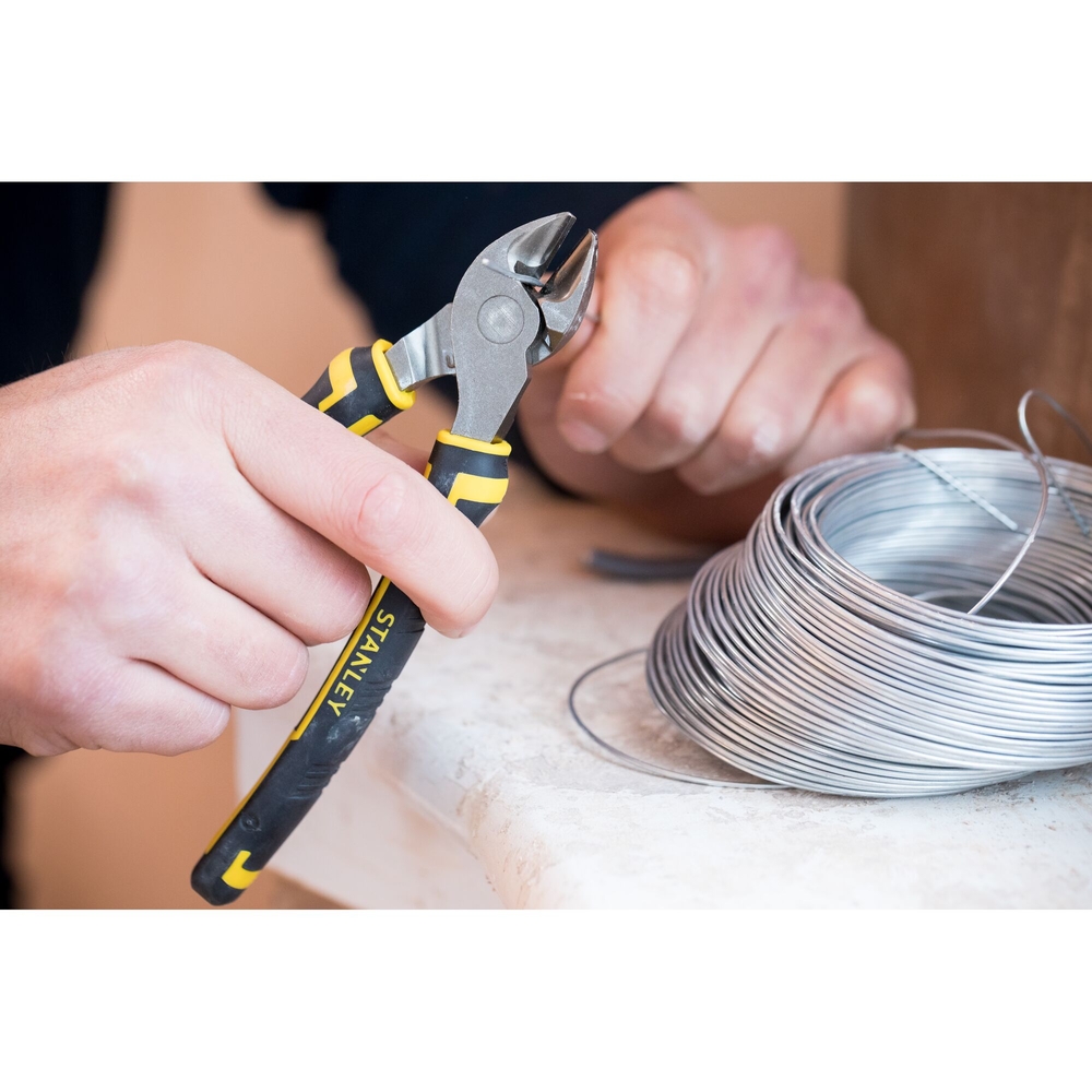 Pince coupante diagonale d'électricien 160 mm - Fatmax - 0-89-858 - STANLEY FATMAX