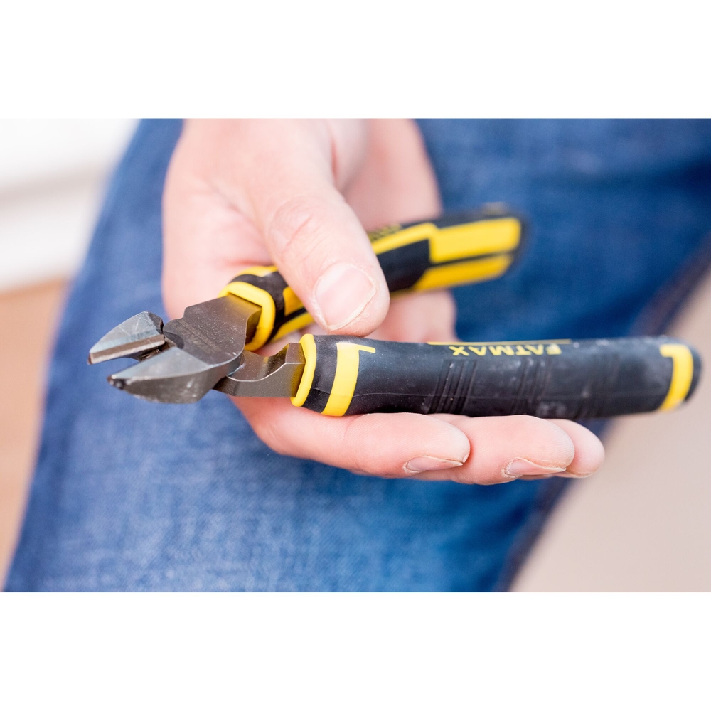 Pince coupante diagonale d'électricien 160 mm - Fatmax - 0-89-858 - STANLEY FATMAX
