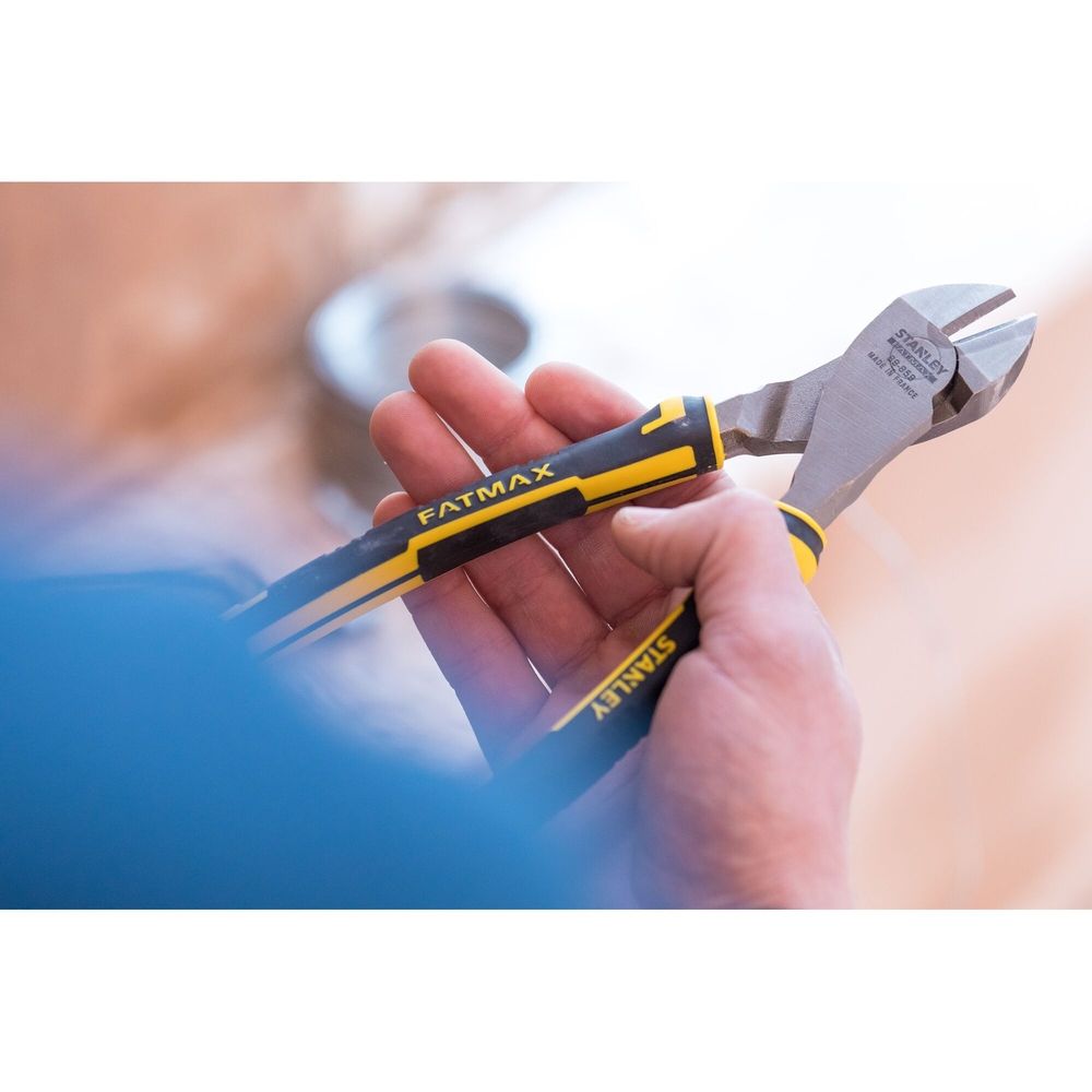 Pince coupante diagonale d'électricien 200 mm - Fatmax - 0-89-859 - STANLEY FATMAX