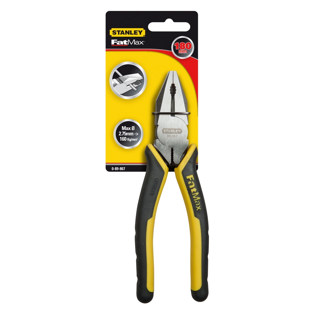 Pince universelle 180 mm - Fatmax - 0-89-867 - STANLEY FATMAX
