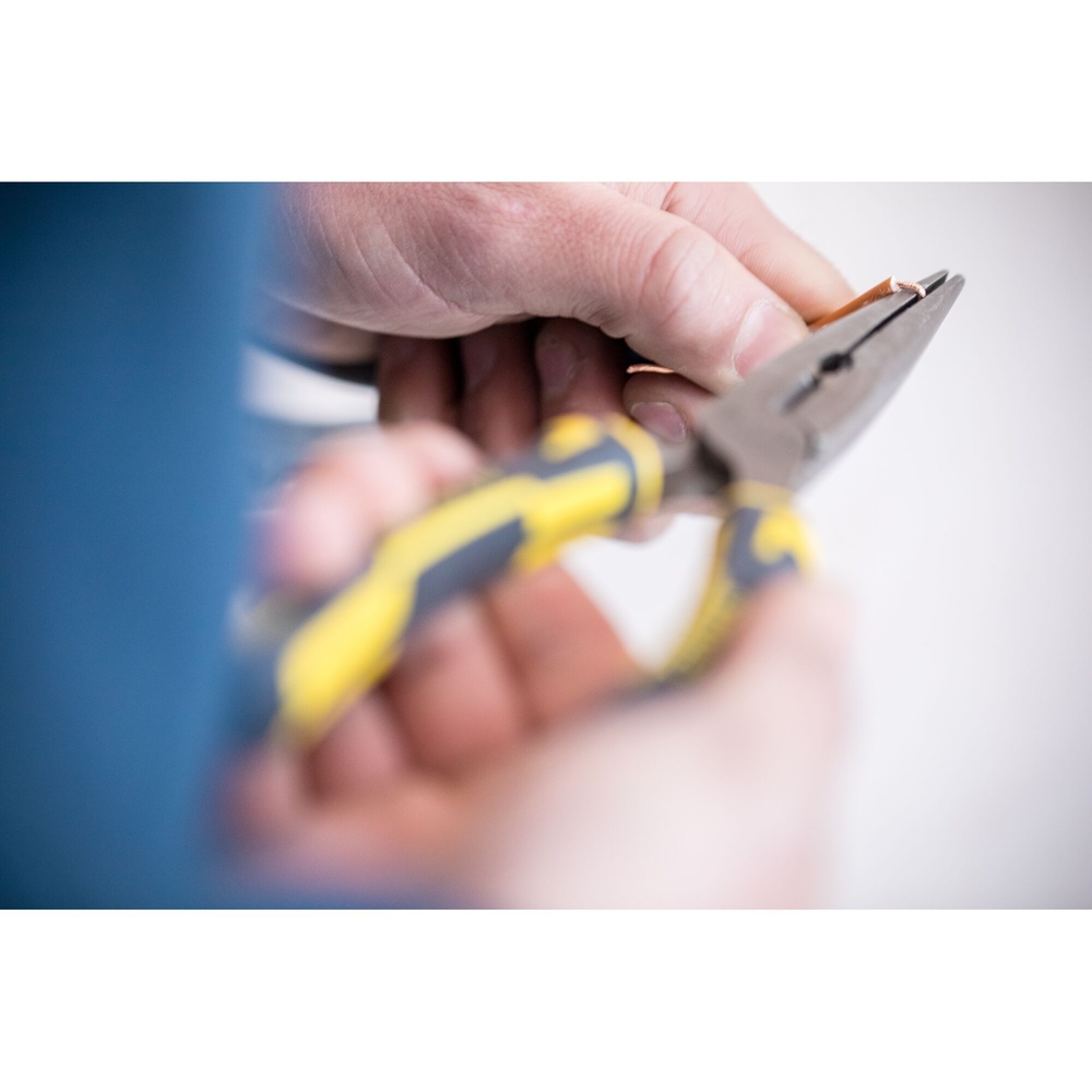 Pince à becs 1/2 ronds longs 200 mm - Fatmax - 0-89-870 - STANLEY FATMAX