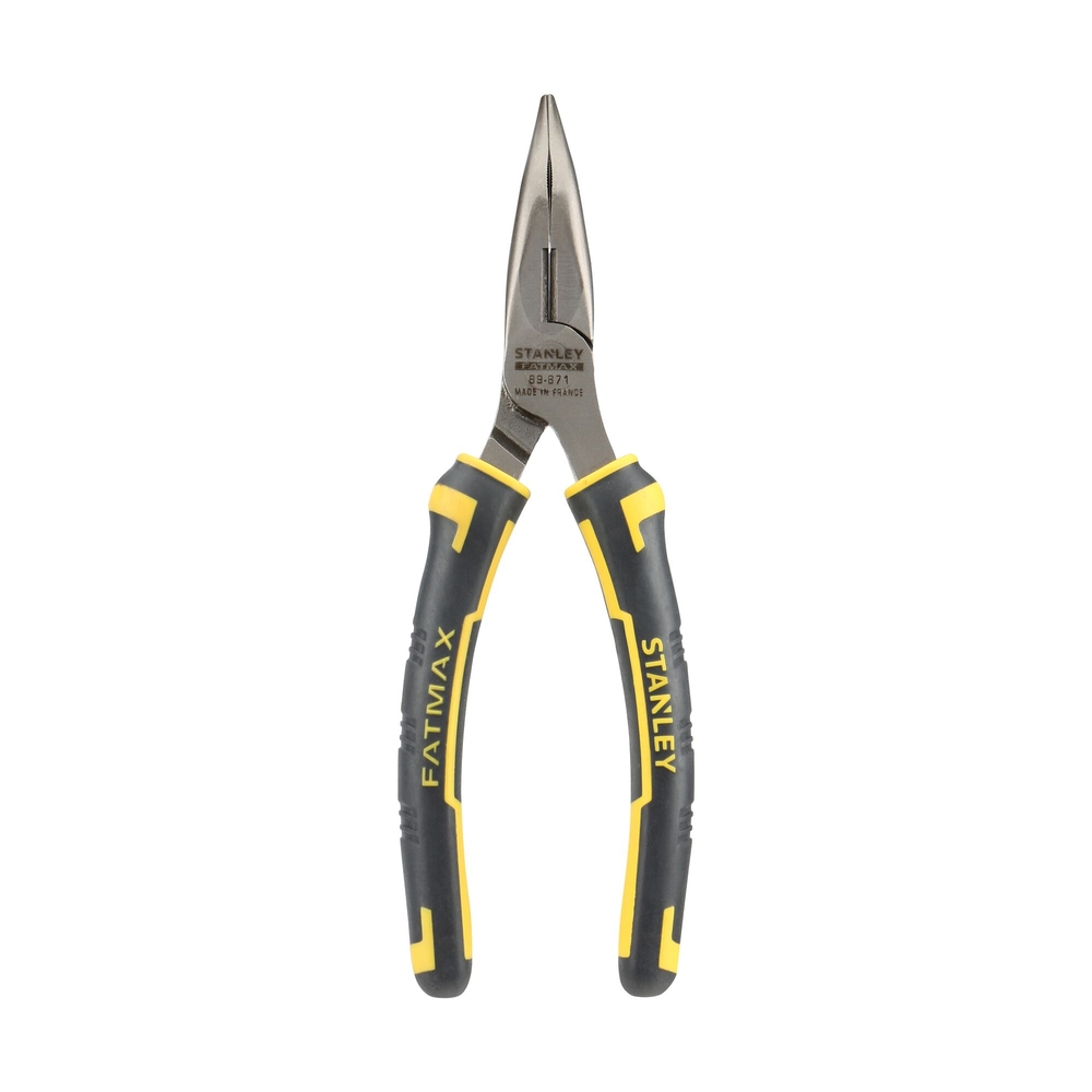 Pince à becs 1/2 ronds longs coudés 160 mm - Fatmax - 0-89-871 - STANLEY FATMAX