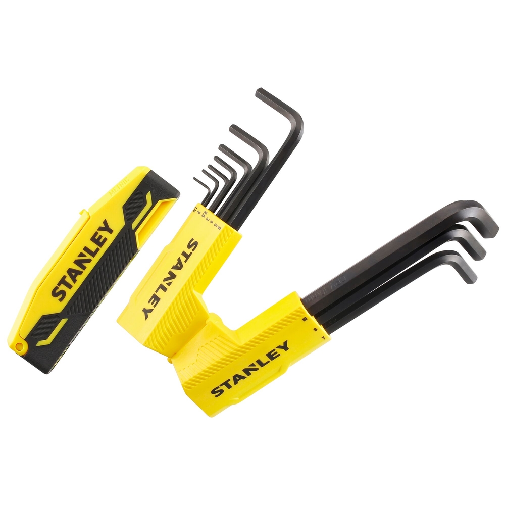 Clé mâle hexagonale grip - étui de 9 pièces - 0-89-904 - STANLEY