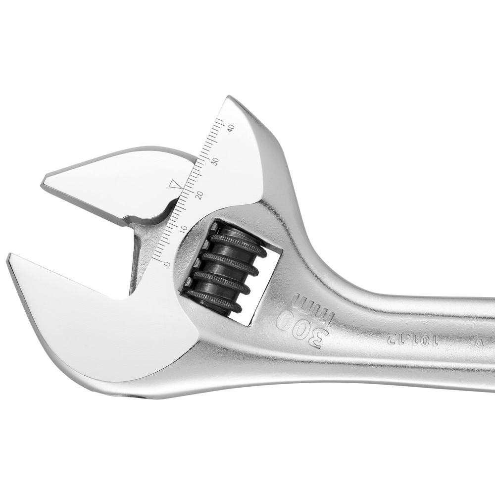 Clé à molette ajustable manche métal 10