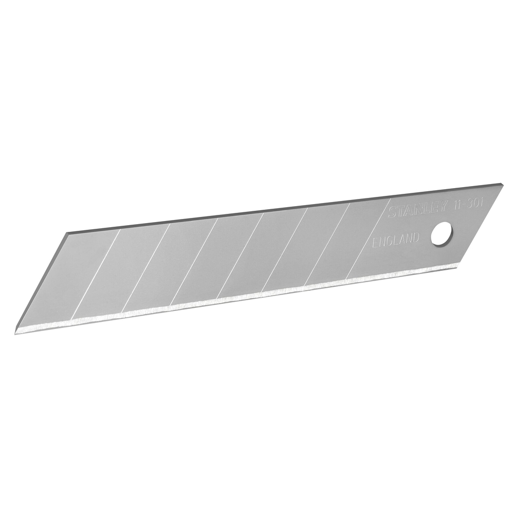 Lames de cutter 18 mm - 10 distributeur de 10 lames - 1-11-301 - STANLEY