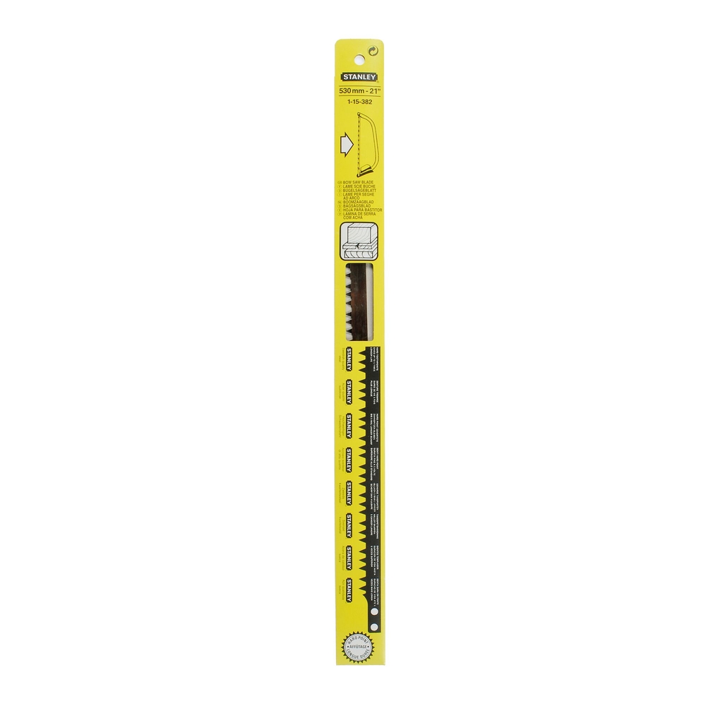 Lame de scie à bûches denture isocèle Hard Point 530 mm - 1-15-382 - STANLEY