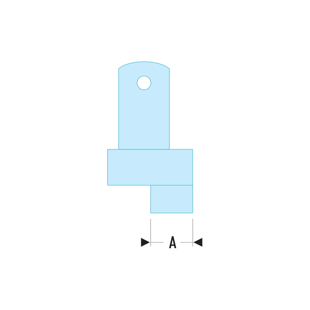 Jeu de 2 ergots de rechange ouverture 6 mm pour clé 118A - FACOM - 118.EC6