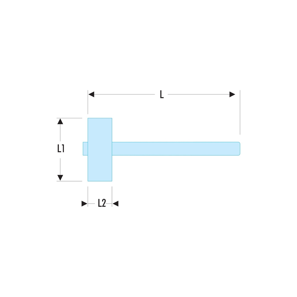 Masse gros efforts Hickory 4,8 kg - FACOM - 1263H.400