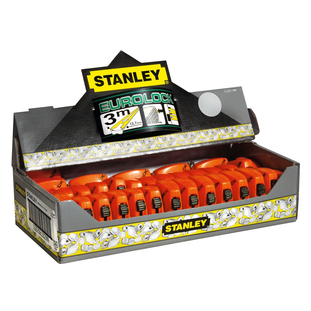 Mesure 3 m x 12,7 mm Eurolock - 1-30-299 - STANLEY