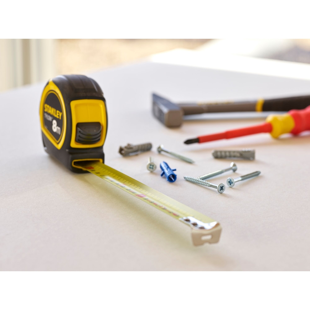 Mesure 8 m x 25 mm bi-matière Tylon - 1-30-657 - STANLEY