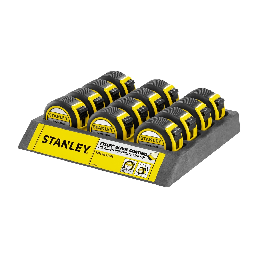 Mesure 8 m x 25 mm bi-matière Tylon - 1-30-657 - STANLEY