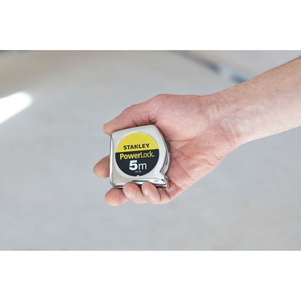 Mesure 5 m x 19 mm Powerlock Classic ABS - 1-33-194 - STANLEY