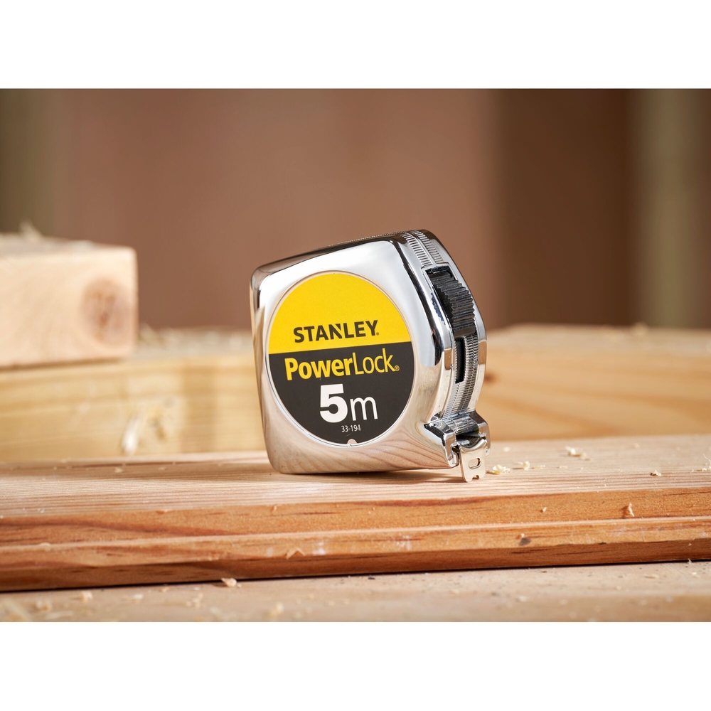 Mesure 5 m x 19 mm Powerlock Classic ABS - 1-33-194 - STANLEY