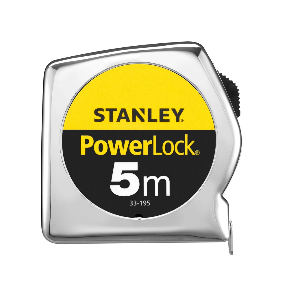 Mesure 5 m x 25 mm Powerlock Classic ABS - 1-33-195 - STANLEY