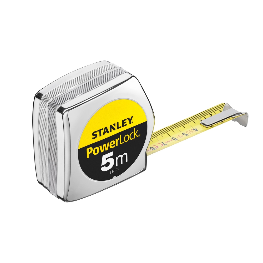Mesure 5 m x 25 mm Powerlock Classic ABS - 1-33-195 - STANLEY