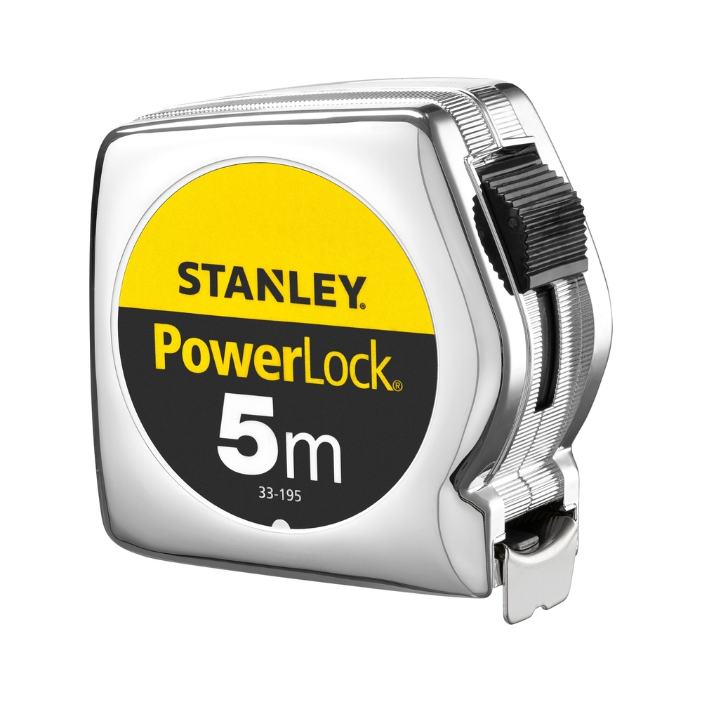 Mesure 5 m x 25 mm Powerlock Classic ABS - 1-33-195 - STANLEY