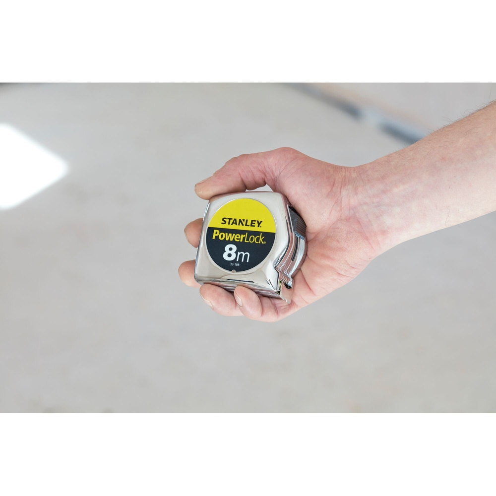 Mesure 8 m x 25 mm Powerlock Classic ABS - 1-33-198 - STANLEY
