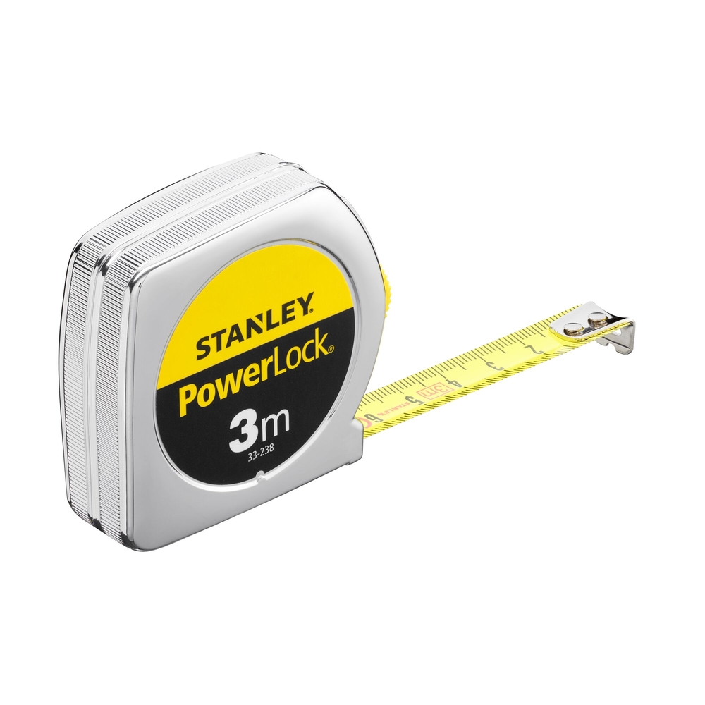 Mesure 3 m x 12,7 mm Powerlock Classic ABS - 1-33-238 - STANLEY