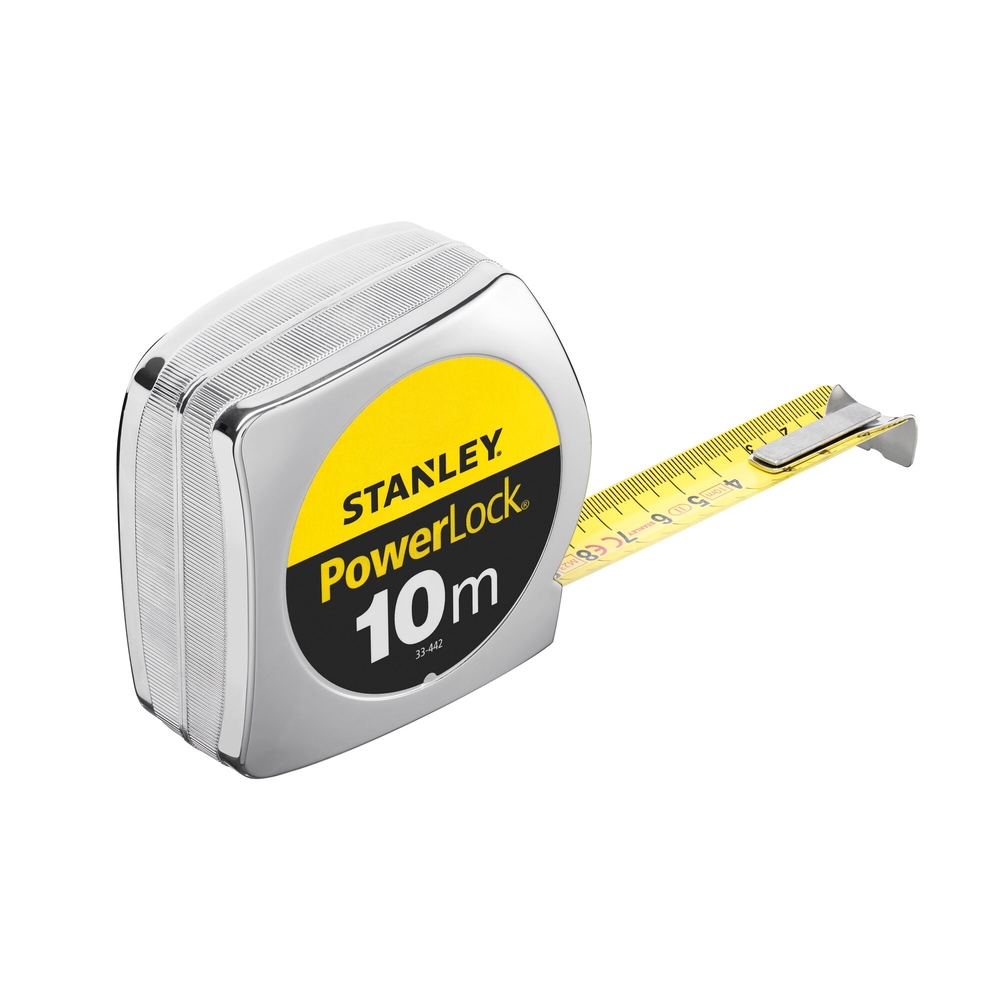 Mesure 10 m x 25 mm Powerlock Classic ABS - 1-33-442 - STANLEY