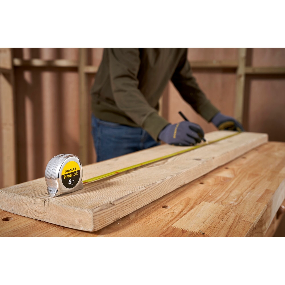 Mesure 5 m x 19 mm Powerlock - 1-33-552 - STANLEY