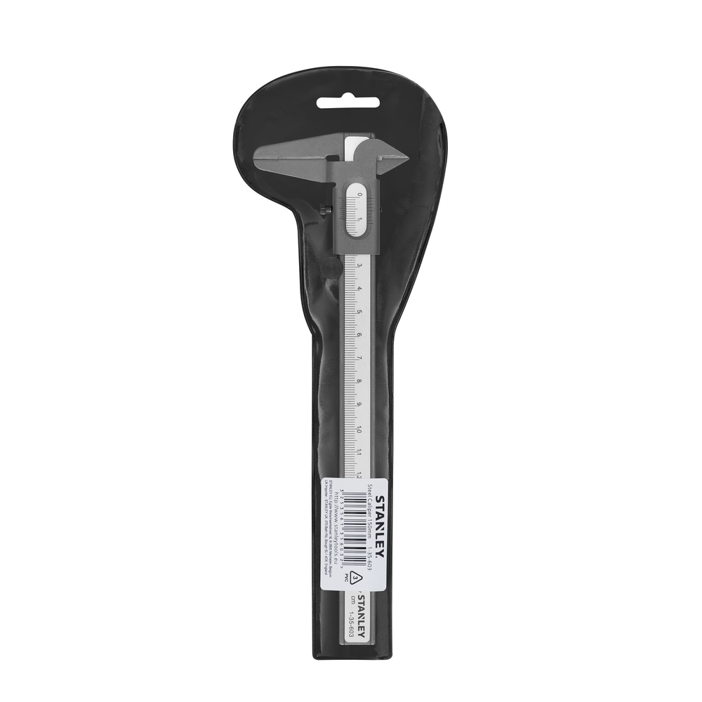 Pied à coulisse type universel 1/10 avec molette 150 mm - 1-35-603 - STANLEY