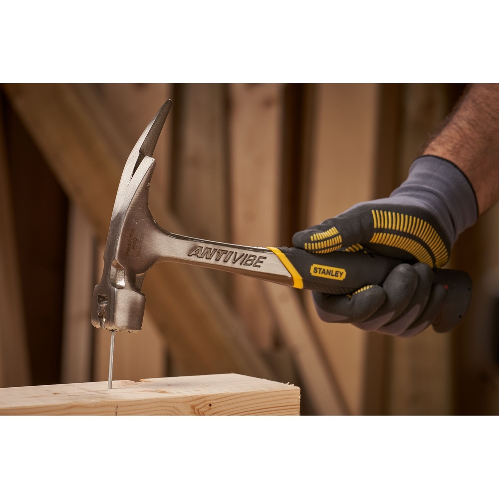 Marteau arrache-clous de charpentier Antivibe 600 g - Fatmax - 1-51-937 - STANLEY