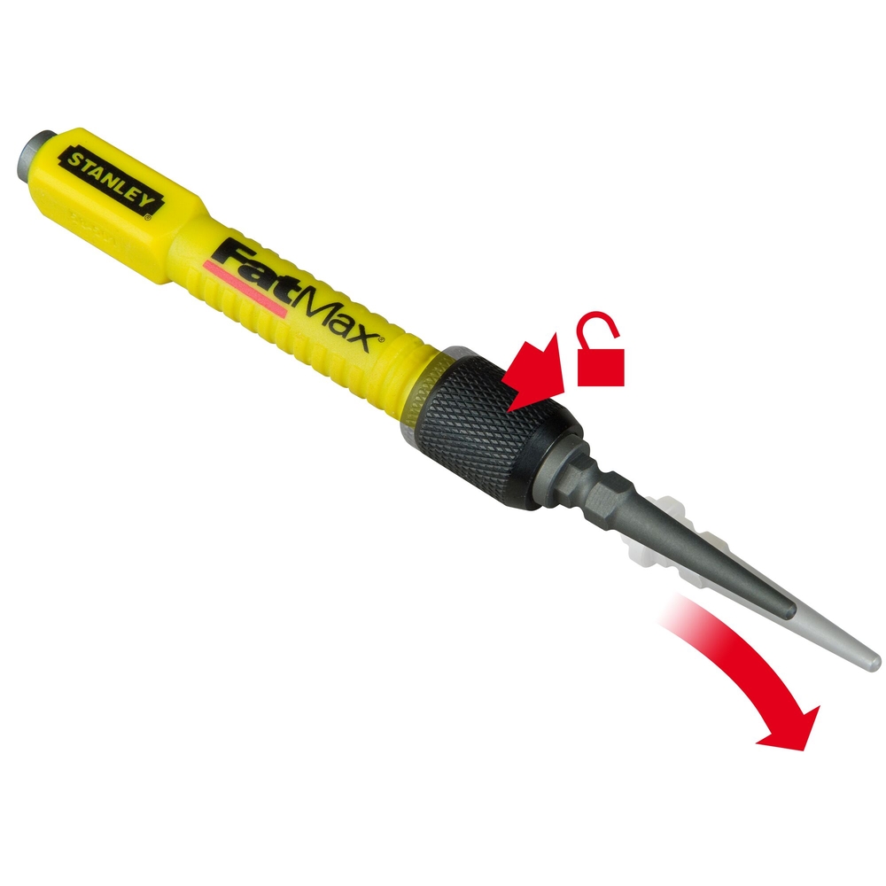 Jeu de chasse-clous interchangeables - Fatmax - 1-58-501 - STANLEY FATMAX