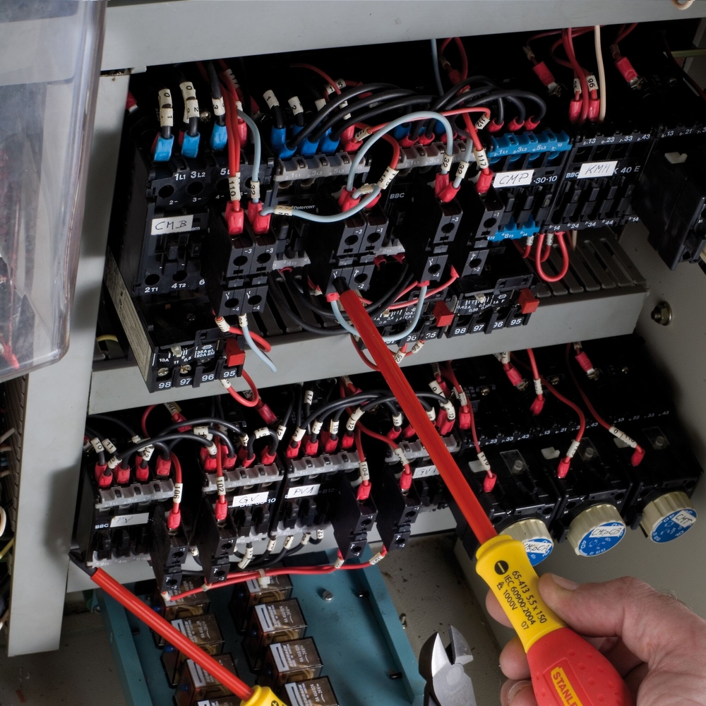 Tournevis d'électricien isolé 1000 V 5,5 x 150 mm - Fatmax  - 1-65-413 - STANLEY FATMAX