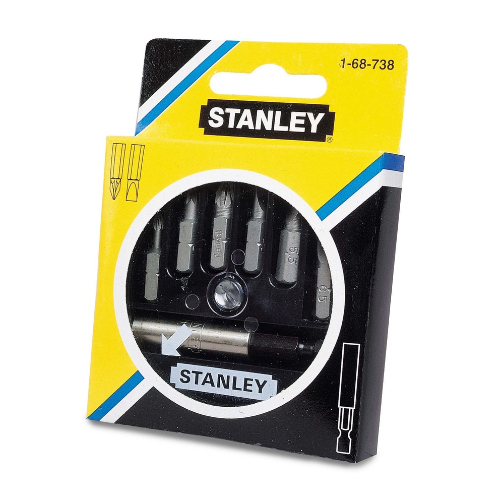 Coffret d'embouts de vissage - jeu de 7 pièces - 1-68-738 - STANLEY