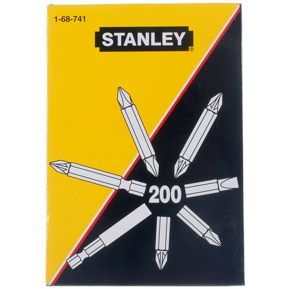 Coffret d'embouts de vissage - assortiment de 200 pièces - 1-68-741 - STANLEY