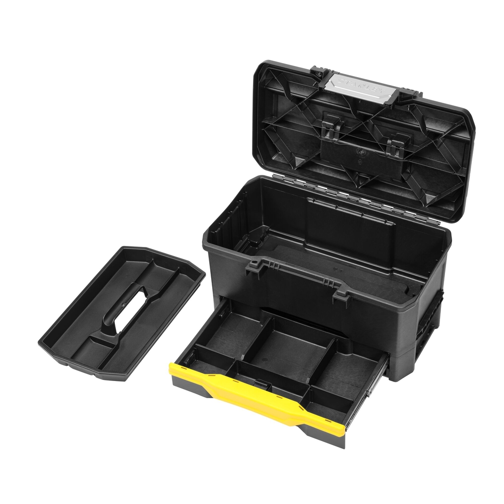 Boite Touch Latch 48 cm avec tiroir - 1-70-316 - STANLEY