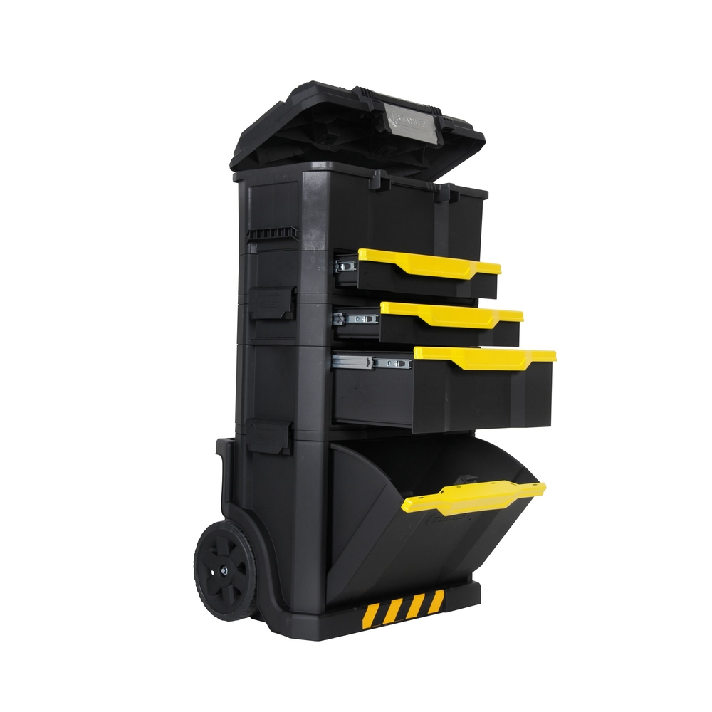 Servante Modulo 3 en 1 avec boite Touch Latch à tiroir - 1-79-206 - STANLEY