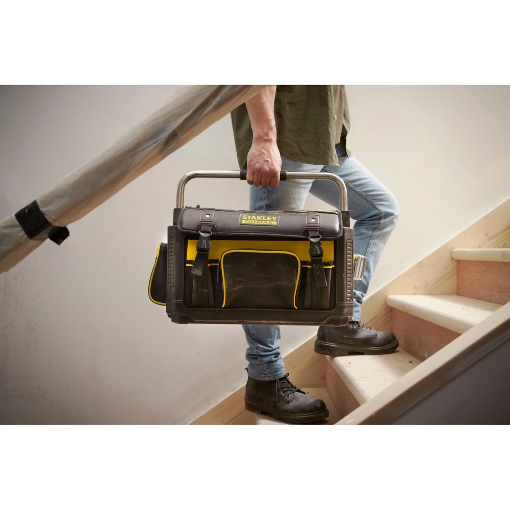 Panier porte-outils rigide avec couvercle 50 cm - Fatmax - 1-79-213 - STANLEY FATMAX