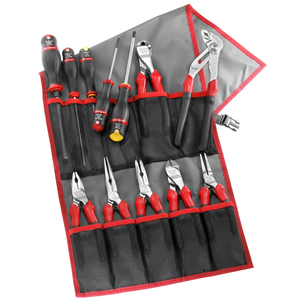 Composition trousse 12 outils - FACOM - 184.J3CPE