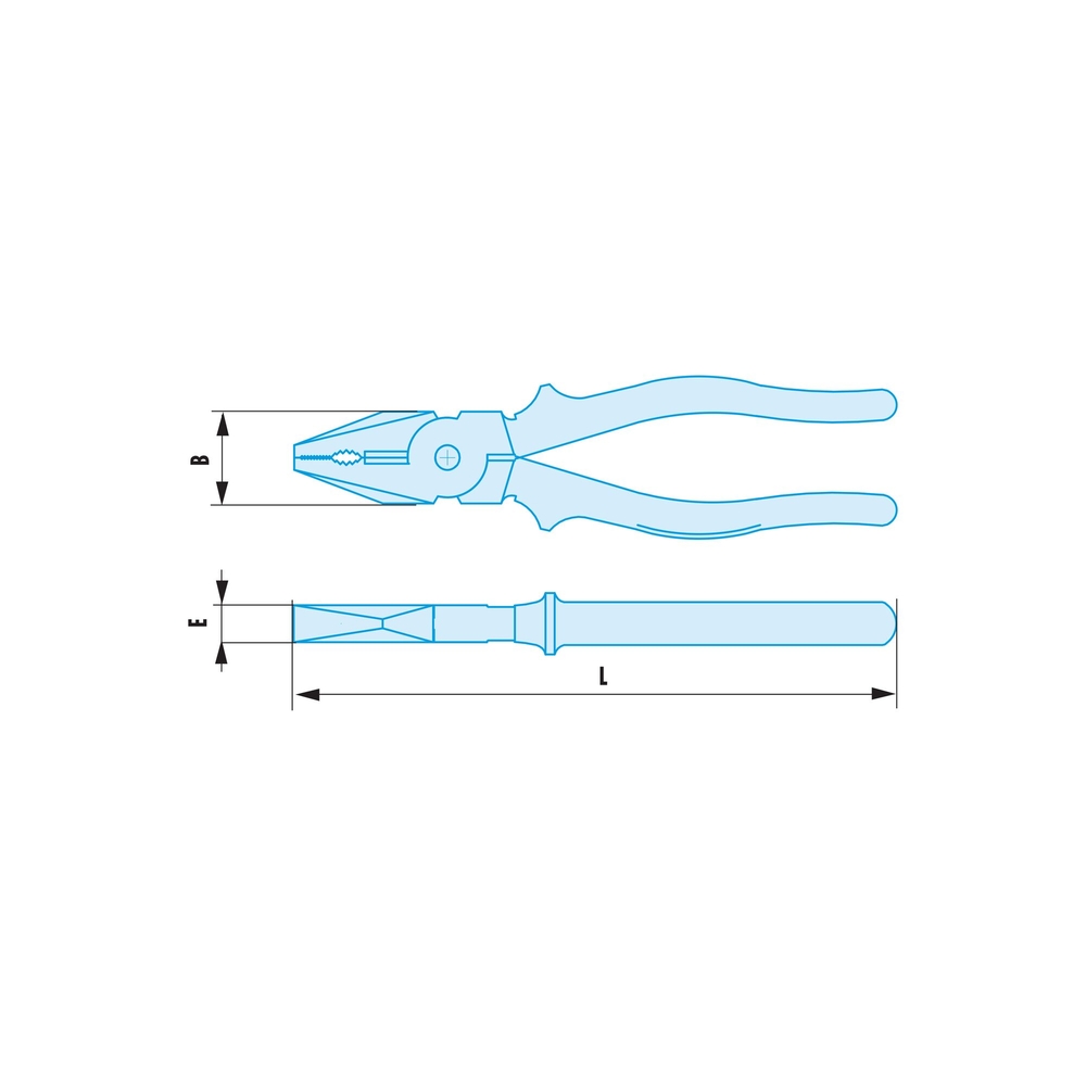 Pinces Lineman’s antidéflagrant 150 mm - FACOM - 187.16SR