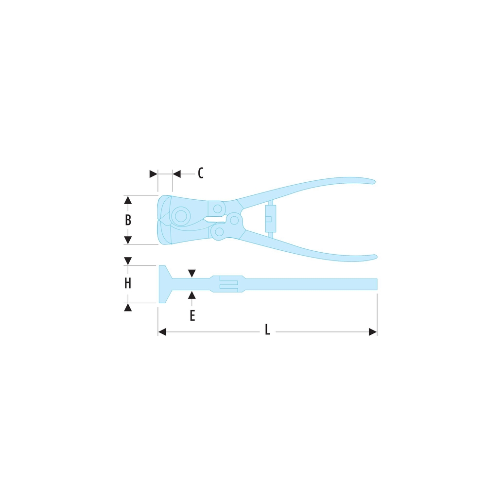 Pince coupante frontale - FACOM - 191A.22EL