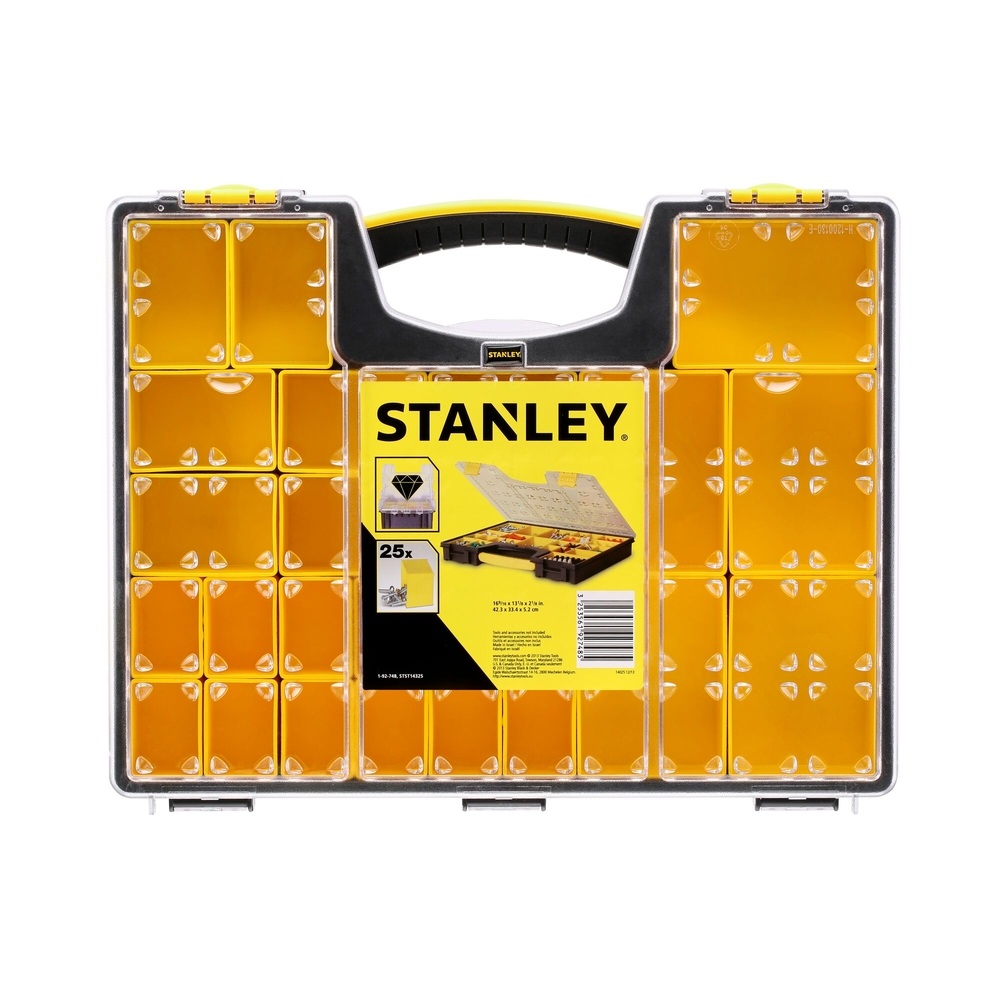 Organiseur pro 25 compartiments amovibles - 1-92-748 - STANLEY