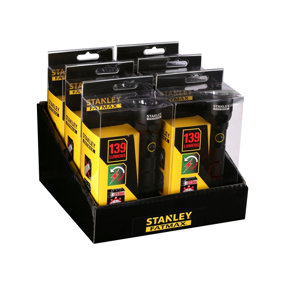 Lampe torche aluminium rechargeable - 130 lumens - Fatmax - 1-95-154 - STANLEY