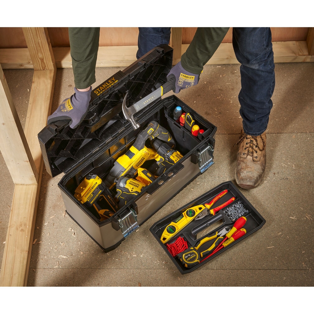Boite à outils bi-matière 59 cm - Fatmax - 1-95-616 - STANLEY FATMAX