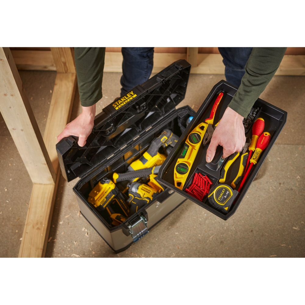 Boite à outils bi-matière 59 cm - Fatmax - 1-95-616 - STANLEY FATMAX