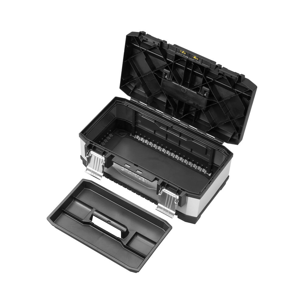 Boite à outils bi-matière galvanisée 51 cm  - 1-95-618 - STANLEY