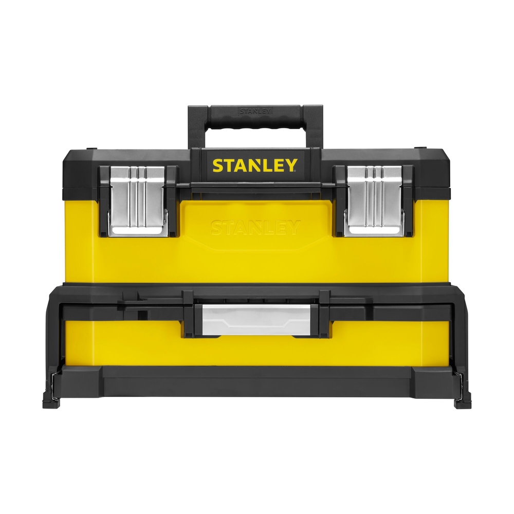 Boite à outils à tiroir bi-matière jaune 51 cm - 1-95-829 - STANLEY