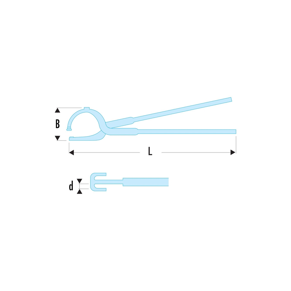 Pince à ressort de frein - FACOM - 196.TS