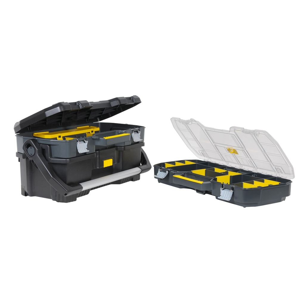 Boite à outils 60 cm avec organiseur transparent - 1-97-514 - STANLEY