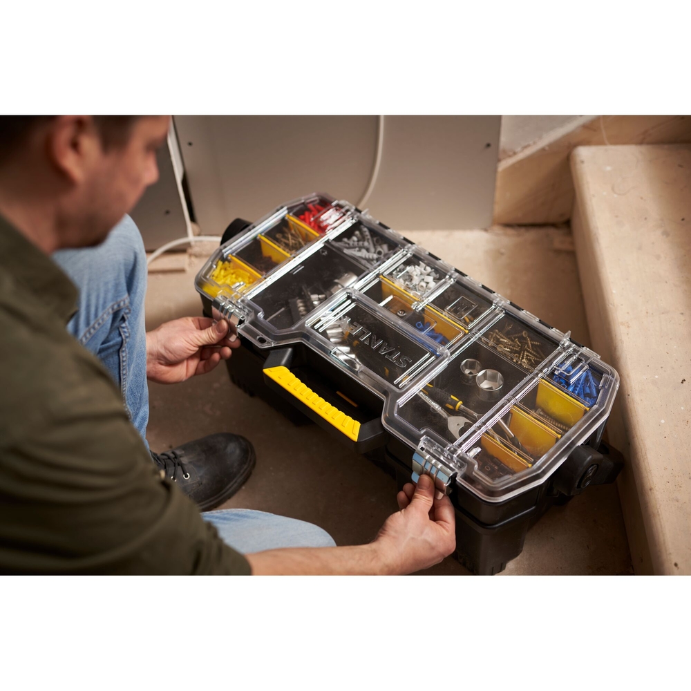 Boite à outils 60 cm avec organiseur transparent - 1-97-514 - STANLEY